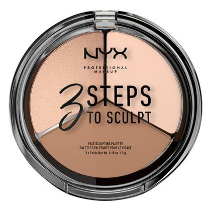  Kem 3 STEPS TO SCULPT FACE SCULPTING PALETTE 
