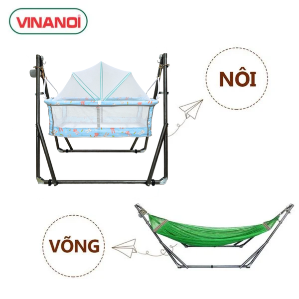 Nôi võng tự động cho bé  VINANOI NV80X