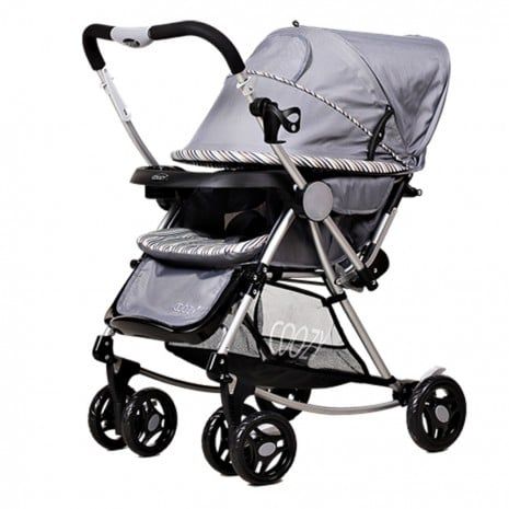Xe đẩy cho bé Coozy Ariel 126 - Grey