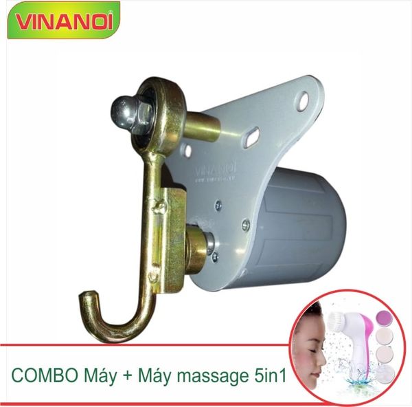 COMBO MÁY ĐƯA VÕNG TỰ ĐỘNG VINANOI-VN365 + MÁY MASSAGE MẶT 5 IN 1