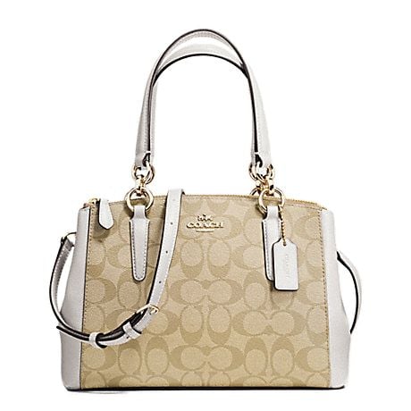 Túi COACH F58290 MINI CHRISTIE CARRYALL IN SIGNATURE