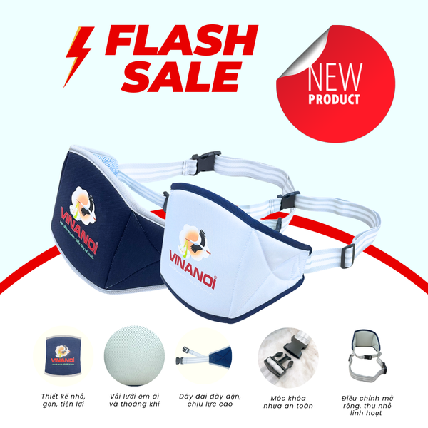  Đai đi xe máy cho bé cao cấp Chính Hãng Vinanoi 