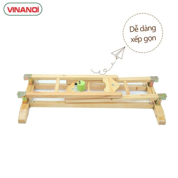 Nôi Em Bé 4in1 VINANOI - VNN301 Gỗ Thông Cao Cấp