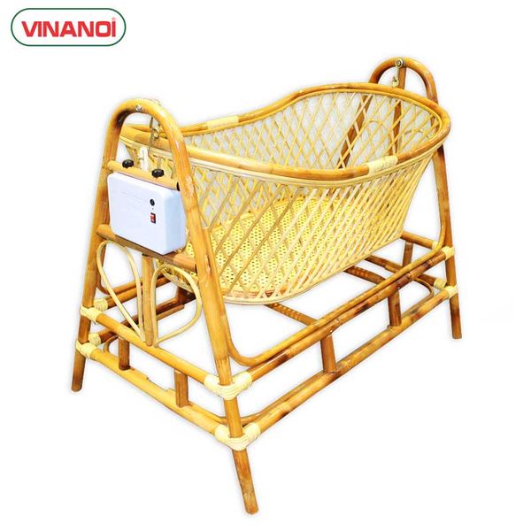 Nôi Mây tự nhiên đưa tự động VINANOI- VNN-M01