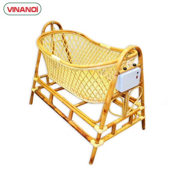 Nôi Mây tự nhiên đưa tự động VINANOI- VNN-M01