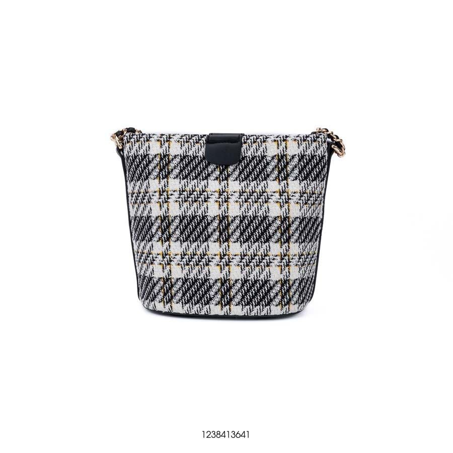  Túi xách dáng bucket mix dạ tweed Aokang 1238413641 