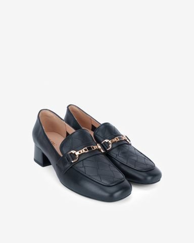  Giày Cao Gót Nữ Đế Vuông Đen Aokang 1242114015 