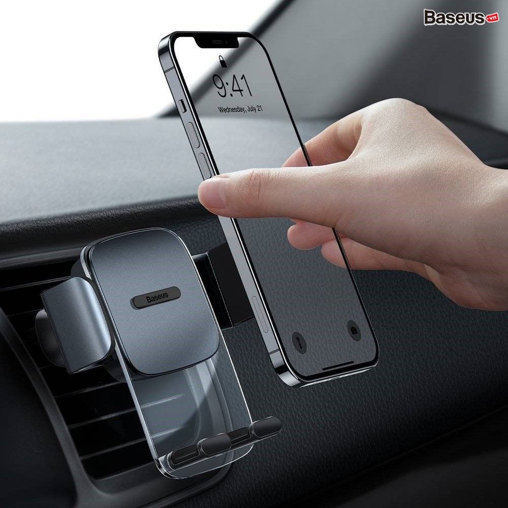 Đế giữ điện thoại trên ô tô Baseus Easy Control Clamp Car Mount Holder (Air Outlet Version)