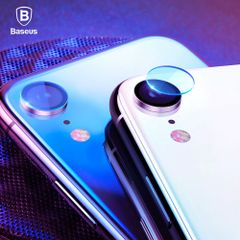 Kính cường lực 5 lớp chống trầy Camera Baseus Sapphire Lens Glass Film cho XR/ XS/ XS Max(0.2 mm, 9H Scratch Proof Camera Lens Protector)