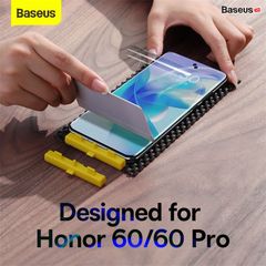 Baseus 0.15mm Full-screen Curved Surface Water Gel Protector For Honor 60 (2pcs/pack+Pasting Artifactl)