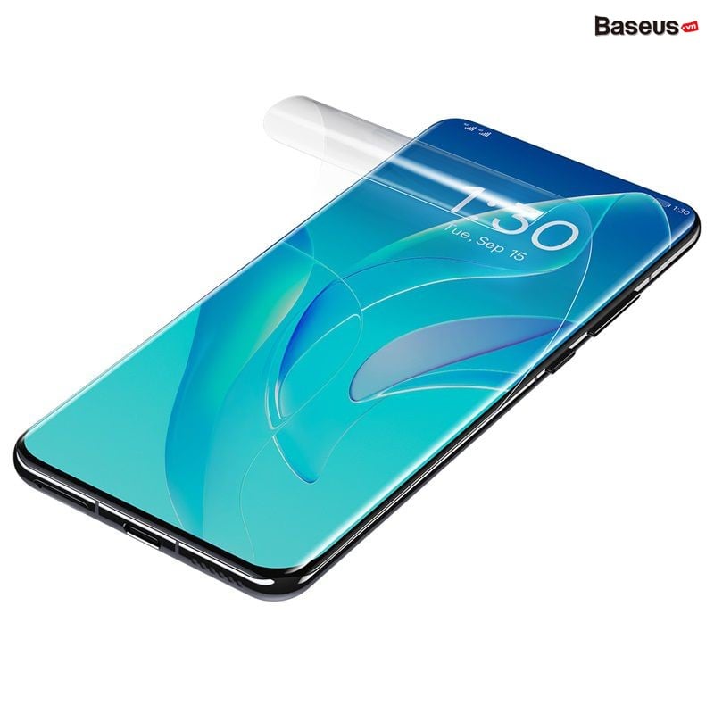 Baseus 0.15mm Full-screen Curved Surface Water Gel Protector For Honor 60 Pro(2pcs/pack+Pasting Artifactl ) Transparent
