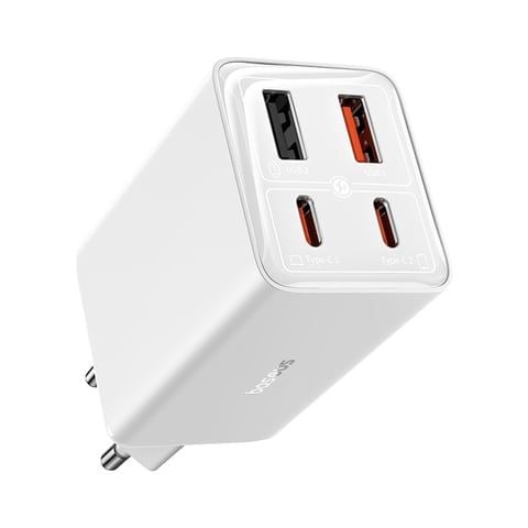 Củ Sạc Nhanh Baseus GaN6 Pro Fast Charger 2C+2U 65W (Multi Quick Charger Support)