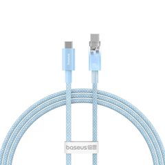 Cáp sạc nhanh Baseus Explorer Series 2 – Type-C to Type-C 100W, tự ngắt, kiểm soát nhiệt, dùng cho MacBook, laptop, điện thoại