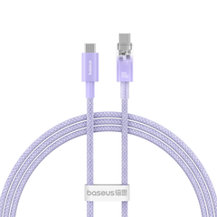Cáp sạc nhanh Baseus Explorer Series 2 – Type-C to Type-C 100W, tự ngắt, kiểm soát nhiệt, dùng cho MacBook, laptop, điện thoại