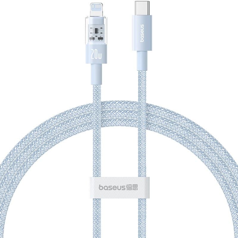 Cáp Sạc Nhanh Baseus Gem C to Lightning 20W (Fast-Charging Data Cable)