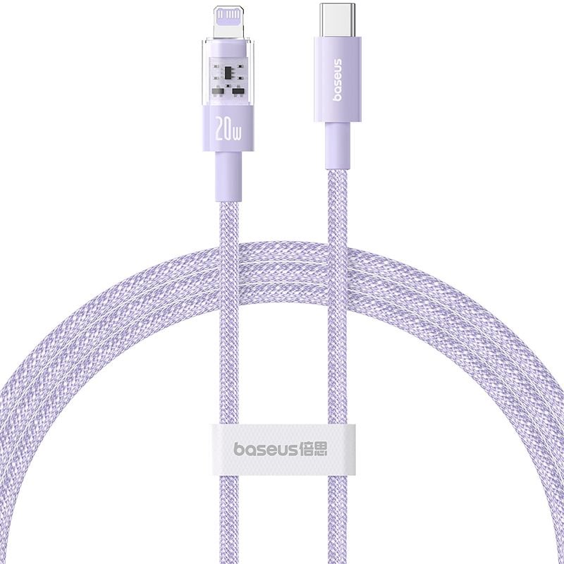 Cáp Sạc Nhanh Baseus Gem C to Lightning 20W (Fast-Charging Data Cable)