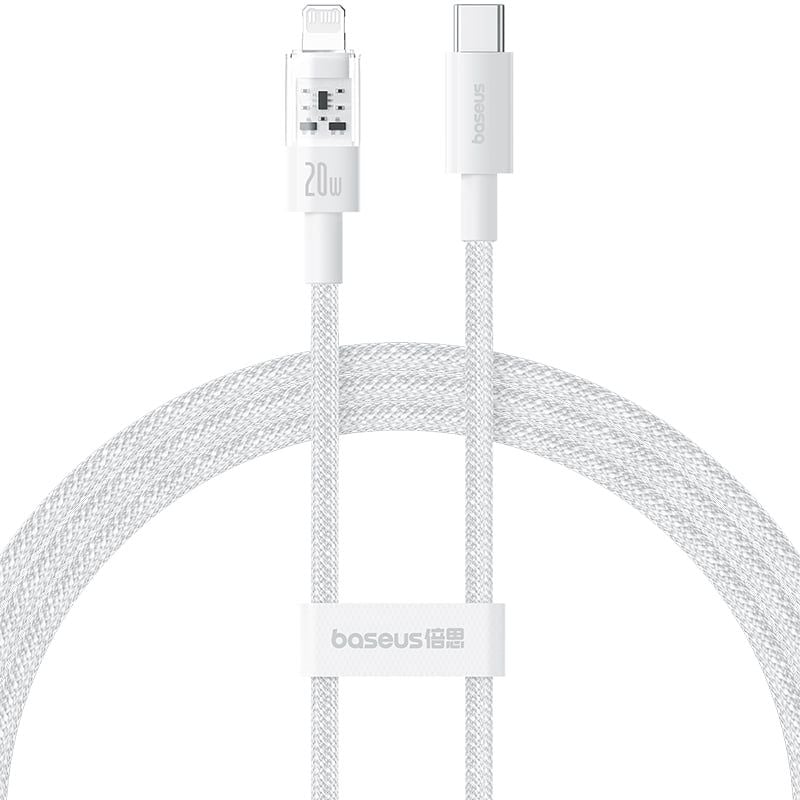 Cáp Sạc Nhanh Baseus Gem C to Lightning 20W (Fast-Charging Data Cable)