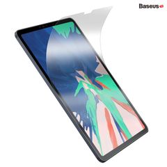 Miếng dán chống trầy, chống vân tay Baseus Paper-like Film cho iPad Pro 2021/2020/2018/ Pro 2017/iPad 9.7inch/iPad Mini/iPad 10.2inch (0.15mm, Nano-Sheild Clear Screen, Apple Pencil authentic writing Feeling)