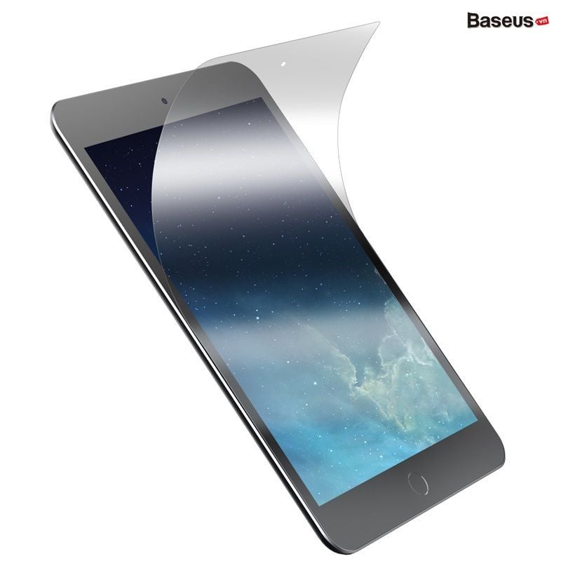 Miếng dán Paper-like Baseus cho iPad Pro/Mini/9.7/10.2 – chống trầy, kháng vân tay, hỗ trợ Apple Pencil, 0.15m
