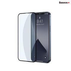 Kính cường lực 3D Baseus – Full viền, 0.3mm, dùng cho iPhone 12 Series, bộ 2 miếng, chống trầy xước, full màn hình
