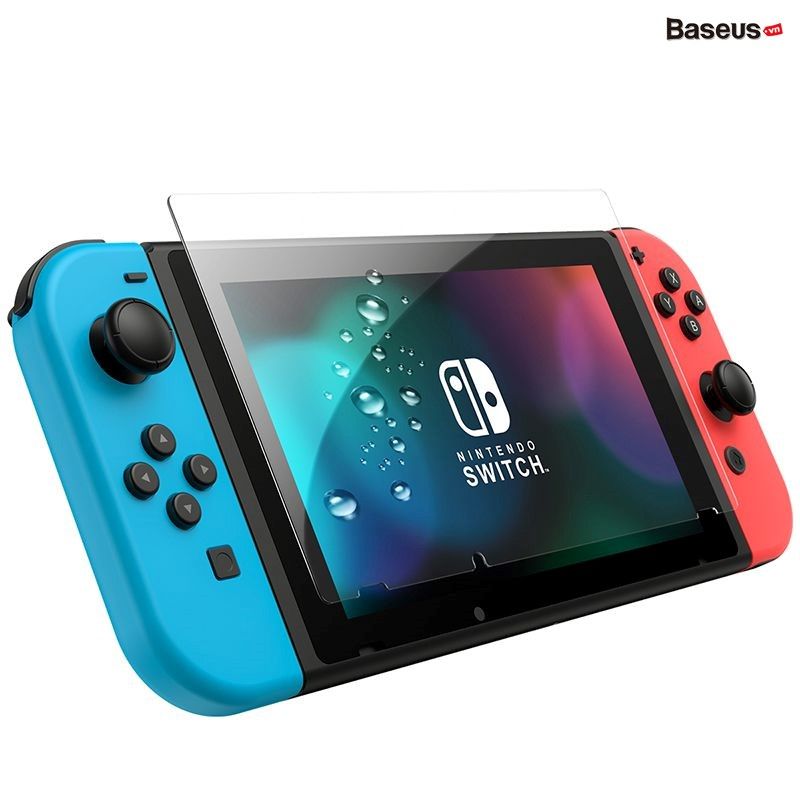 Kính cường lực Baseus 0.3mm All Glass Tempered Film dùng cho Nintendo Switch (bộ 2 miếng)