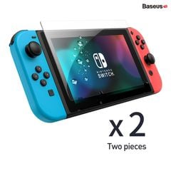 Kính cường lực Baseus 0.3mm All Glass Tempered Film dùng cho Nintendo Switch (bộ 2 miếng)