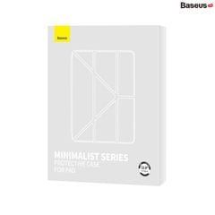 Bao Da iPad Baseus Minimalist Series Protective Case Cho iPad Mini/Air/Pro (Mặt lưng trong suốt, Smart Cover)