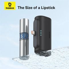 Pin Sạc Dự Phòng Mini Baseus Compact Fast Charging Power Bank Type-C Edition 5000mAh 20W