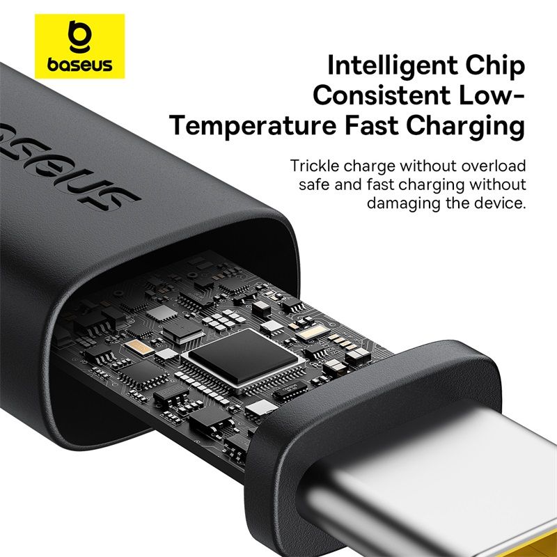 Cáp Sạc Nhanh Baseus Dura Series USB to Type-C 60W (480Mbps)