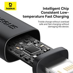 Cáp Sạc Nhanh Baseus Dura Series USB to Lightning 2.4A (480Mbps)
