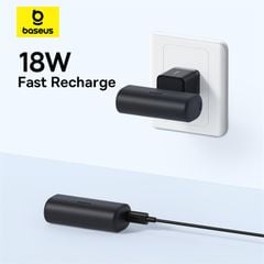 Pin Sạc Dự Phòng Mini Baseus Compact Fast Charging Power Bank Type-C Edition 5000mAh 20W