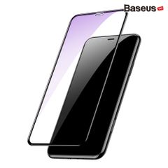 Kính cường lực tràn viền 5 lớp siêu bền Baseus Arc-Surface 4D cho iPhone XR/ XS/ XS Max (0.2mm, All-Screen, Curved, Ultrathin)