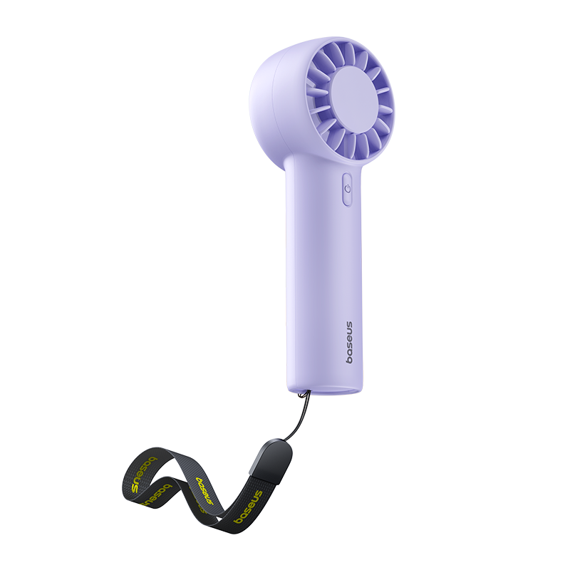 Quạt Cầm Tay Baseus GoTrip DT1 Mini (1200mAh, Five-Blade Turbo Fan with 4 M/S Powerful Wind, 10000RPM, 39dB Quiet Operation, 4H, 3 Speed Settings)