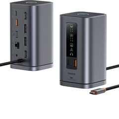 Hub Mở Rộng Đa Năng Baseus Spacemate Series 11-in-1 Docking Station WIN Version ( xuất 3 màn hình mở rộng MST cho Windows )