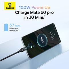 Cáp Sạc Nhanh USB to Type-C Baseus Discolor Series 100W (480Mbps)