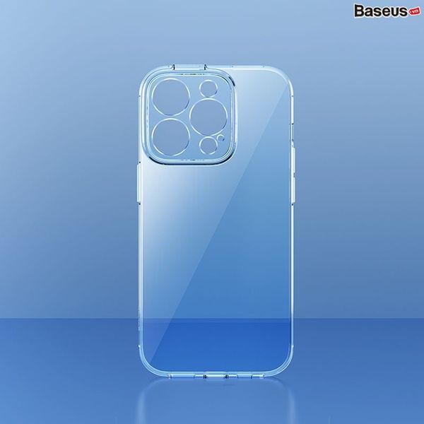 Ốp Lưng Trong Suốt Baseus Simple Clear Case Dùng Cho iPhone 14 Series (Siêu nét, chống ố vàng)
