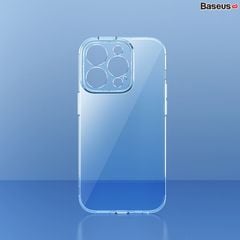 Ốp Lưng Trong Suốt Baseus Simple Clear Case Dùng Cho iPhone 14 Series (Siêu nét, chống ố vàng)