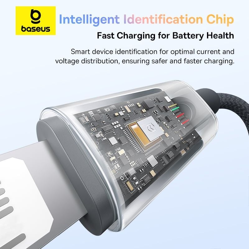 Cáp Sạc Nhanh USB to Lightning Baseus Discolor Series 2.4A (480Mbps)