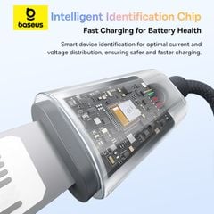 Cáp Sạc Nhanh USB to Lightning Baseus Discolor Series 2.4A (480Mbps)