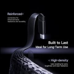 Cáp Sạc Nhanh C to C Baseus MVP 3 100W (480Mbps, 90° Elbow Design)