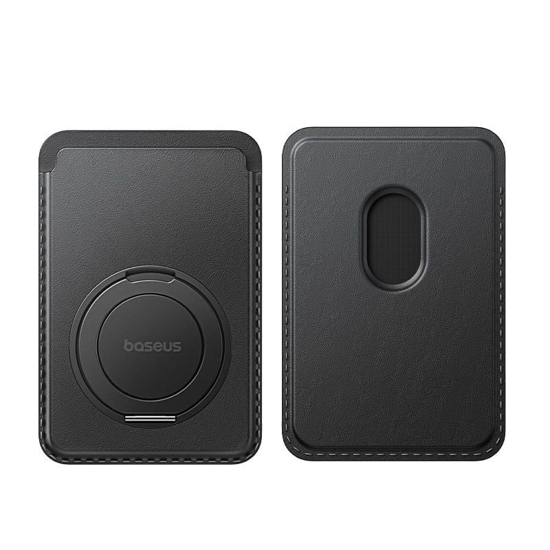Giá Đỡ Ví Từ Tính 2-in-1 Baseus MagPro 3 (2-in-1 Wallet & Stand, RFID Blocking, Adjustable for Hands-Free Viewing, 11N Strong Magnetic Attachment, Holds Up to 3 Cards, Built-in 360° Rotating Stand)