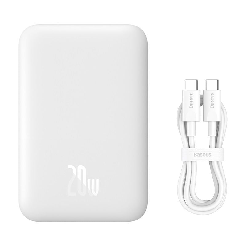 Pin Sạc Dự Phòng Không Dây Tích Hợp Nam Châm Baseus Magnetic Mini Air Wireless Fast Charge Power Bank 6000mAh 20W