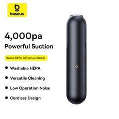 Máy Hút Bụi Cầm Tay Baseus A0 Pro Car Vacuum Cleaner (30W, 4000Pa, 2000mAh)
