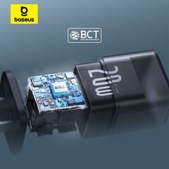 Combo Sạc Nhanh Baseus GaN5S Fast Charger 1C 20W/30W Cho iPhone 15 Series (Nhỏ gọn, sạc nhanh PD/Quick Charge)