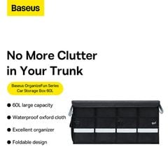 Túi Xếp Gọn Đựng Đồ Tiện Lợi Dùng Trên Ô Tô Baseus OrganizeFun Series Car Storage Box 60L