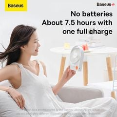 Quạt Mini Để Bàn Baseus Serenity Desktop Fan (USB/2000mAh, Nhỏ gọn Di Động, Có Thể Điều Chỉnh Góc Độ)