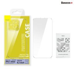 Ốp Lưng Siêu Mỏng Từ Tính iPhone 14 Hỗ Trợ Sạc Không Dây Magsafe Baseus Crystal Series Magnetic Case For iPhone 2022