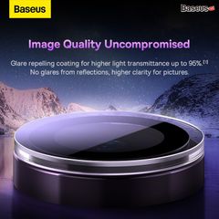 Kính Cường Lực Chống Trầy Cho Camera Baseus Glare Repelling Corning Glass Lens Protector Cho iPhone 14/16 Series