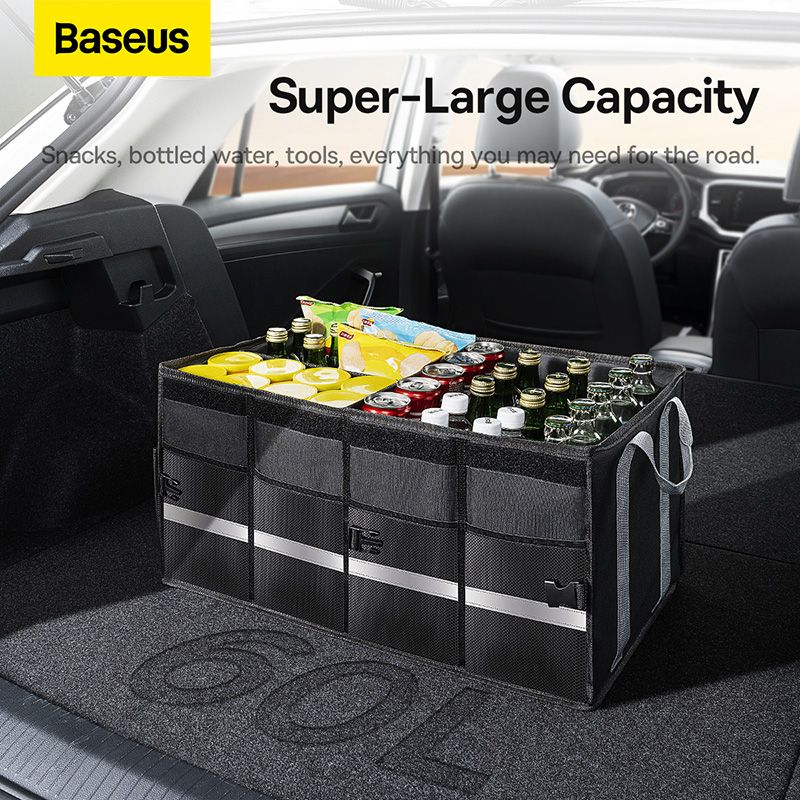 Túi Xếp Gọn Đựng Đồ Tiện Lợi Dùng Trên Ô Tô Baseus OrganizeFun Series Car Storage Box 60L