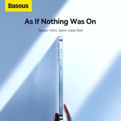 Ốp Lưng Trong Suốt Baseus Simple Clear Case Dùng Cho iPhone 14/16 Series (Siêu nét, chống ố vàng)